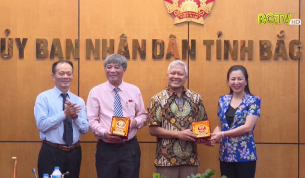 Đại sứ đặc mệnh to&agrave;n quyền Indonesia thăm v&agrave; l&agrave;m việc tại Bắc Giang