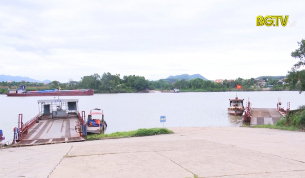 Đảm bảo an to&agrave;n, ph&ograve;ng chống dịch Covid-19 ở bến ph&agrave; Đồng Việt