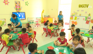 Đảm bảo ATTP trong c&aacute;c trường mầm non