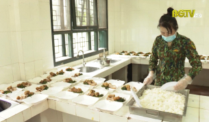 Đảm bảo bữa ăn cho bệnh nh&acirc;n Covid- 19