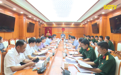 Bảo đảm chu đ&aacute;o mọi điều kiện cho diễn tập khu vực ph&ograve;ng thủ tỉnh