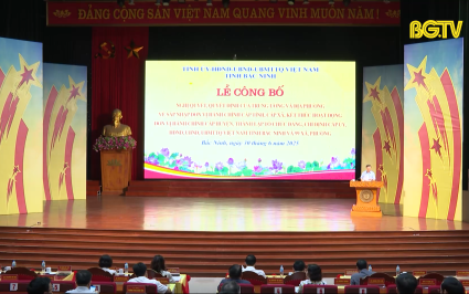 Đảm bảo điều kiện lễ c&ocirc;ng bố Nghị quyết về s&aacute;p nhập đơn vị h&agrave;nh ch&iacute;nh