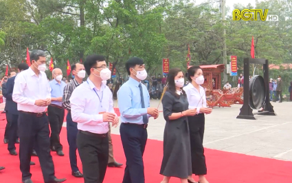 D&acirc;ng hương kỷ niệm 138 năm Khởi nghĩa Y&ecirc;n Thế