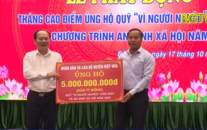 Đăng k&yacute; ủng hộ gần 90 tỷ đồng tại Lễ ph&aacute;t động th&aacute;ng cao điểm "V&igrave; người ngh&egrave;o"