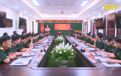 Đảng ủy Qu&acirc;n sự tỉnh ra Nghị quyết l&atilde;nh đạo nhiệm vụ 6 th&aacute;ng cuối năm 