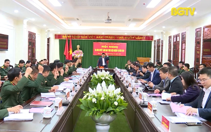 Đảng ủy Qu&acirc;n sự tỉnh ra Nghị quyết l&atilde;nh đạo thực hiện nhiệm vụ năm 2024 
