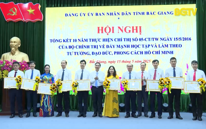 Gắn nhiệm vụ trọng t&acirc;m với thực hiện Chỉ thị 05 của Bộ Ch&iacute;nh trị