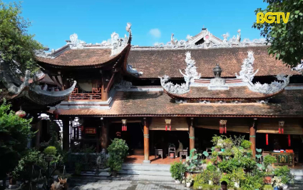 Đất v&agrave; người Bắc Giang: Đền thờ B&agrave; ch&uacute;a Then