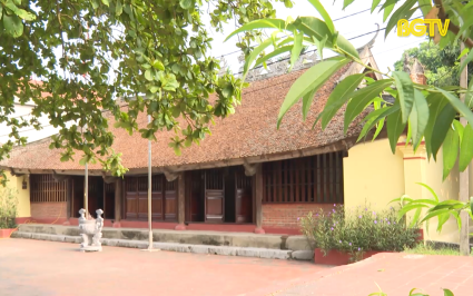 Đất v&agrave; người Bắc Giang: Đ&igrave;nh Hữu Nghi - C&ocirc;ng tr&igrave;nh kiến tr&uacute;c nghệ thuật độc đ&aacute;o