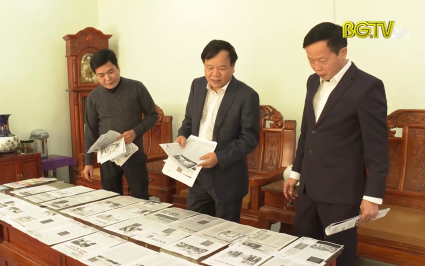 Dấu ấn 100 số Đặc san Người l&agrave;m b&aacute;o Bắc Giang