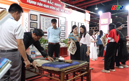 Dấu ấn Bắc Ninh trong Triển l&atilde;m th&agrave;nh tựu Đất nước