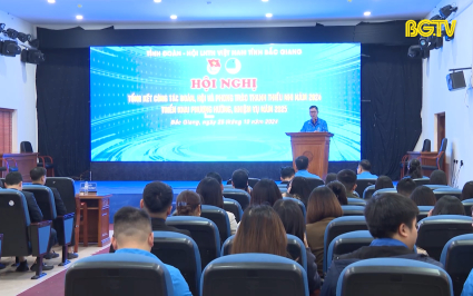 Dấu ấn c&ocirc;ng t&aacute;c Đo&agrave;n tỉnh Bắc Giang năm 2024