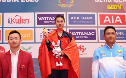Dấu ấn vận động vi&ecirc;n Bắc Giang tại SEA Games 32  