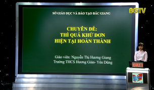 Dạy học tr&ecirc;n truyền h&igrave;nh - Tiếng Anh lớp 9: Th&igrave; qu&aacute; khứ đơn, hiện tại ho&agrave;n th&agrave;nh
