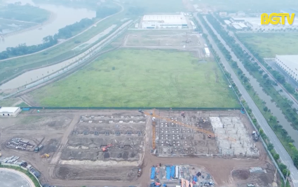 Đẩy nhanh giải ph&oacute;ng mặt bằng khu c&ocirc;ng nghiệp