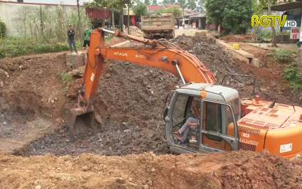 Đẩy nhanh tiến độ thi c&ocirc;ng c&aacute;c dự &aacute;n giao th&ocirc;ng trọng điểm phục vụ m&ugrave;a vải thiều 