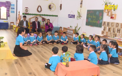 ĐBND với cử tri: Nghị quyết 23 hỗ trợ gi&aacute;o dục mầm non ngo&agrave;i c&ocirc;ng lập