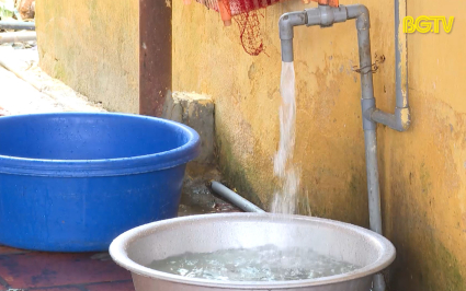 ĐBND với cử tri: &Yacute; kiến cử tri về cấp nước sạch ở Lạng Giang