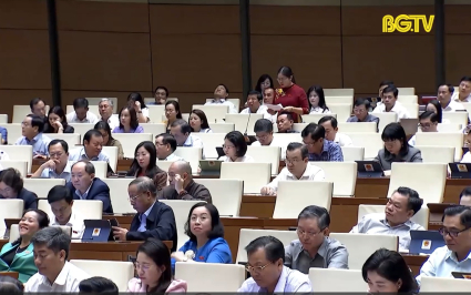Đại biểu Quốc hội tỉnh Bắc Giang thảo luận dự &aacute;n Luật C&ocirc;ng đo&agrave;n 