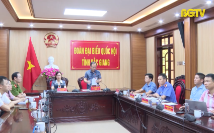 ĐBQH tỉnh Bắc Giang chất vấn tại Phi&ecirc;n họp thứ 36 của Ủy ban thường vụ Quốc Hội