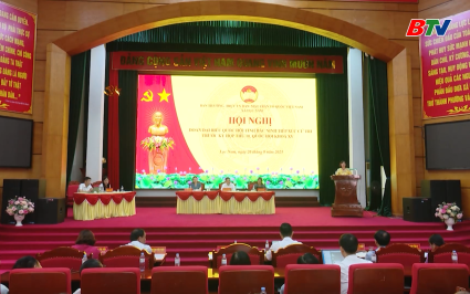 Đo&agrave;n ĐBQH tỉnh Bắc Ninh tiếp x&uacute;c cử tri x&atilde; Lục Nam 