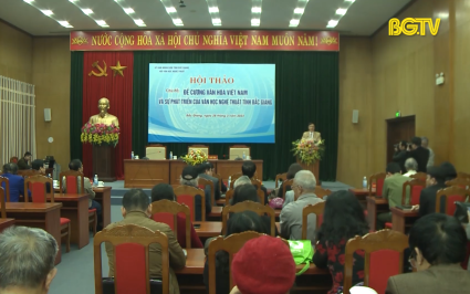 Đề cương về văn h&oacute;a Việt Nam v&agrave; sự ph&aacute;t triển VHNT Bắc Giang