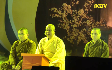 Dấu ấn chương tr&igrave;nh Đ&ecirc;m nhạc phật "Vĩnh Nghi&ecirc;m - H&agrave;o quang tr&iacute; huệ"