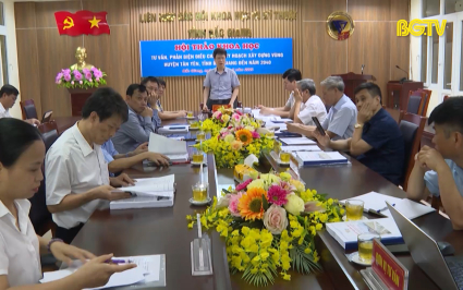 Điều chỉnh Quy hoạch x&acirc;y dựng v&ugrave;ng huyện T&acirc;n Y&ecirc;n đến năm 2040