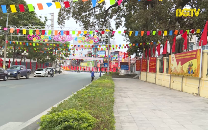 Đ&ocirc; thị v&agrave; ph&aacute;t triển: Chỉnh trang đ&ocirc; thị đ&oacute;n Tết