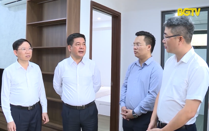 Đo&agrave;n c&ocirc;ng t&aacute;c Ch&iacute;nh phủ l&agrave;m việc tại tỉnh Bắc Giang