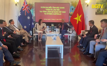 Đo&agrave;n c&ocirc;ng t&aacute;c HĐND tỉnh thăm v&agrave; l&agrave;m việc tại Australia 