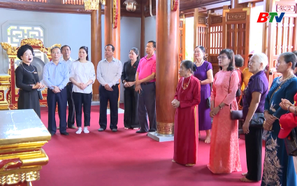 Đo&agrave;n ĐBQH tỉnh Bắc Ninh tổ chức về nguồn tại tỉnh Tuy&ecirc;n Quang 