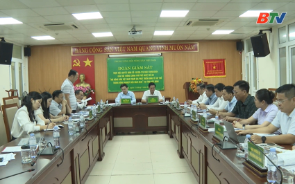 Đo&agrave;n gi&aacute;m s&aacute;t của Trung ương Hội N&ocirc;ng d&acirc;n l&agrave;m việc với UBND tỉnh Bắc Ninh 