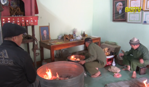 Độc đ&aacute;o Tết sớm của d&acirc;n tộc Dao Sơn Động