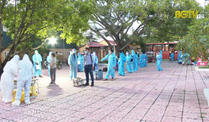 Đ&oacute;n 920 c&ocirc;ng d&acirc;n về Bắc Giang
