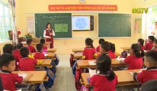 Đồng h&agrave;nh c&ugrave;ng học sinh lớp 1 triển khai chương tr&igrave;nh SGK mới