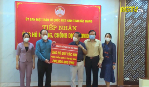 Đồng l&ograve;ng ủng hộ Quỹ vắc xin ngừa Covid-19