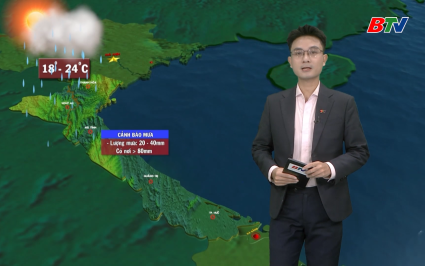 Dự b&aacute;o thời tiết đ&ecirc;m 24 ng&agrave;y 25-10-2025