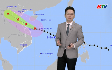 Dự b&aacute;o thời tiết đ&ecirc;m 28 ng&agrave;y 29-09-2025