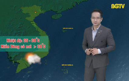 Dự b&aacute;o thời tiết ng&agrave;y 13-04-2024
