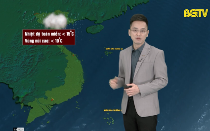 Dự b&aacute;o thời tiết ng&agrave;y 15-12-2024