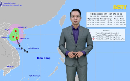 Dự b&aacute;o thời tiết ng&agrave;y 19-10-2023