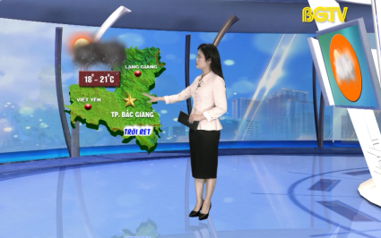 Dự b&aacute;o thời tiết ng&agrave;y 21-02-2025