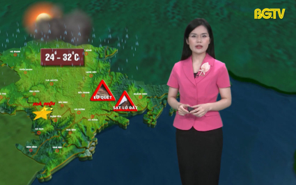 Dự b&aacute;o thời tiết ng&agrave;y 24-06-2024	