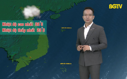 Dự b&aacute;o thời tiết ng&agrave;y 25-05-2024