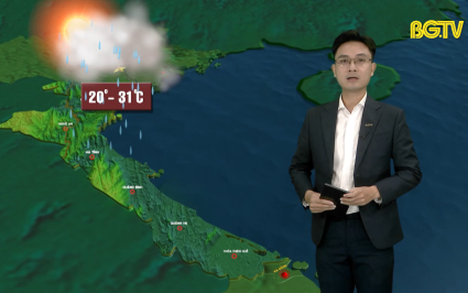 Dự b&aacute;o thời tiết ng&agrave;y 25-10-2024