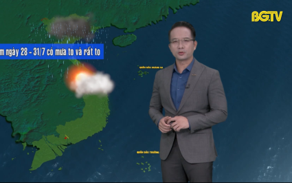 Dự b&aacute;o thời tiết ng&agrave;y 27-07-2024