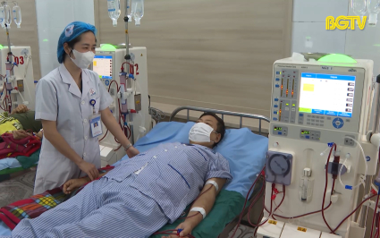 Đưa kỹ thuật thận nh&acirc;n tạo v&agrave;o phục vụ bệnh nh&acirc;n tại Lạng Giang