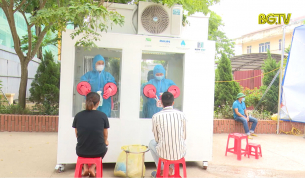Đưa v&agrave;o sử dụng bốt lấy mẫu x&eacute;t nghiệm Covid- 19 c&oacute; gắn m&aacute;y lạnh