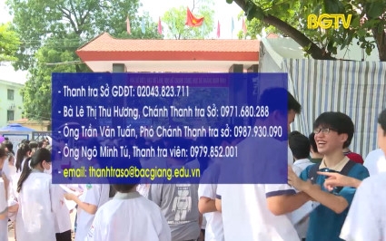 Đường d&acirc;y n&oacute;ng tiếp nhận th&ocirc;ng tin Kỳ thi lớp 10 THPT